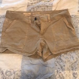 Midrise target shorts